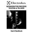 ELECTROLUX TR1160D Owners Manual ELECTROLUX TR1160D Owners Manual