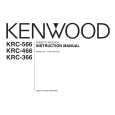 KENWOOD KRC-366 Owners Manual KENWOOD KRC-366 Owners Manual