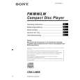 SONY CDX-L480X Owners Manual SONY CDX-L480X Owners Manual