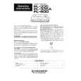PIONEER PL600 Owners Manual PIONEER PL600 Owners Manual