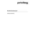 PRIVILEG COMPACT 106.123 Owners Manual PRIVILEG COMPACT 106.123 Owners Manual