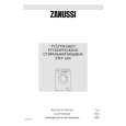 ZANUSSI ZWF1438 Owners Manual ZANUSSI ZWF1438 Owners Manual