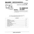 SHARP VL-E30H Service Manual SHARP VL-E30H Service Manual