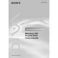 SONY PCWAA100 Owners Manual SONY PCWAA100 Owners Manual
