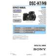 SONY DSC-H7 LEVEL2 Service Manual SONY DSC-H7 LEVEL2 Service Manual
