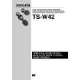 AIWA TSW42 Owners Manual AIWA TSW42 Owners Manual