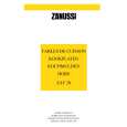 ZANUSSI ZAF20EX Owners Manual ZANUSSI ZAF20EX Owners Manual