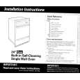 WHIRLPOOL SB160PEEB5 Installation Manual WHIRLPOOL SB160PEEB5 Installation Manual