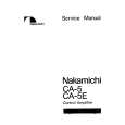 NAKAMICHI CA-5 Service Manual NAKAMICHI CA-5 Service Manual
