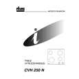 FAURE CVH250N Owners Manual FAURE CVH250N Owners Manual
