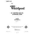 WHIRLPOOL RB100PXK0 Parts Catalog WHIRLPOOL RB100PXK0 Parts Catalog