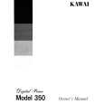 KAWAI 350 Owners Manual KAWAI 350 Owners Manual
