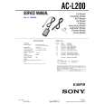SONY ACL200 Service Manual SONY ACL200 Service Manual