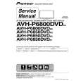 PIONEER AVH-P6800DVD/RE Service Manual PIONEER AVH-P6800DVD/RE Service Manual