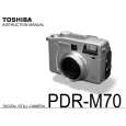 TOSHIBA PDR-M70 Owners Manual TOSHIBA PDR-M70 Owners Manual