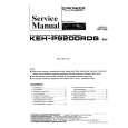 PIONEER KEHP9200RDS Service Manual PIONEER KEHP9200RDS Service Manual