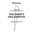 PIONEER VSX-D859TX/BXJI Owners Manual PIONEER VSX-D859TX/BXJI Owners Manual