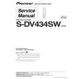 PIONEER S-DV434SW/XCN Service Manual PIONEER S-DV434SW/XCN Service Manual