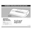 WHIRLPOOL RH2630XJB2 Installation Manual WHIRLPOOL RH2630XJB2 Installation Manual
