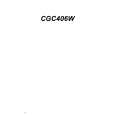 FAURE CGC406W Owners Manual FAURE CGC406W Owners Manual
