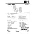 SONY FLX1 Service Manual SONY FLX1 Service Manual