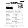 SHARP QTF40H/E Service Manual SHARP QTF40H/E Service Manual