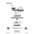 WHIRLPOOL MW8900XS5 Parts Catalog WHIRLPOOL MW8900XS5 Parts Catalog