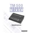 SAMSON TM500 Owners Manual SAMSON TM500 Owners Manual