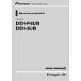PIONEER DEH-3UB/X1F/BR Owners Manual PIONEER DEH-3UB/X1F/BR Owners Manual