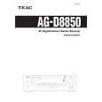 TEAC AGD8850 Owners Manual TEAC AGD8850 Owners Manual