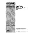 AIWA CDCX10 Owners Manual AIWA CDCX10 Owners Manual