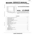 SHARP LC20A2E Service Manual SHARP LC20A2E Service Manual