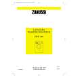 ZANUSSI ZWF360 Owners Manual ZANUSSI ZWF360 Owners Manual