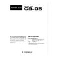 PIONEER CB-05 Owners Manual PIONEER CB-05 Owners Manual