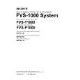 SONY FVS-P1000 Service Manual SONY FVS-P1000 Service Manual