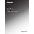 YAMAHA YSP-1 Owners Manual YAMAHA YSP-1 Owners Manual