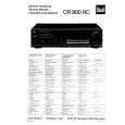 DUAL CR 900RC Service Manual DUAL CR 900RC Service Manual