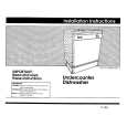 WHIRLPOOL DU960QPDB0 Installation Manual WHIRLPOOL DU960QPDB0 Installation Manual