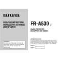 AIWA FR-A530 Owners Manual AIWA FR-A530 Owners Manual