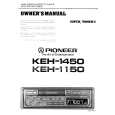 PIONEER KEH1150 Owners Manual PIONEER KEH1150 Owners Manual