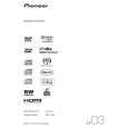 PIONEER XV-LX03/WVYXJ5 Owners Manual PIONEER XV-LX03/WVYXJ5 Owners Manual