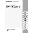 PIONEER DVR-650H-S/TDRXV Owners Manual PIONEER DVR-650H-S/TDRXV Owners Manual