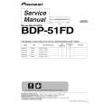 PIONEER BDP-51FD/TLFWXJ2 Service Manual PIONEER BDP-51FD/TLFWXJ2 Service Manual
