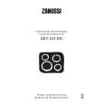 ZANUSSI ZKT652DX 17O Owners Manual ZANUSSI ZKT652DX 17O Owners Manual