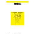 ZANUSSI FLS1185QS Owners Manual ZANUSSI FLS1185QS Owners Manual