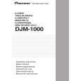 PIONEER DJM1000 Owners Manual PIONEER DJM1000 Owners Manual