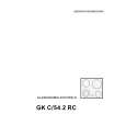 THERMA GK C/54.2 RC Owners Manual THERMA GK C/54.2 RC Owners Manual