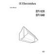ELECTROLUX EFi635G/GB Owners Manual ELECTROLUX EFi635G/GB Owners Manual