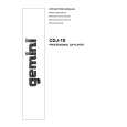 GEMINI CDJ-10 Owners Manual GEMINI CDJ-10 Owners Manual