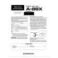PIONEER A-88X Owners Manual PIONEER A-88X Owners Manual